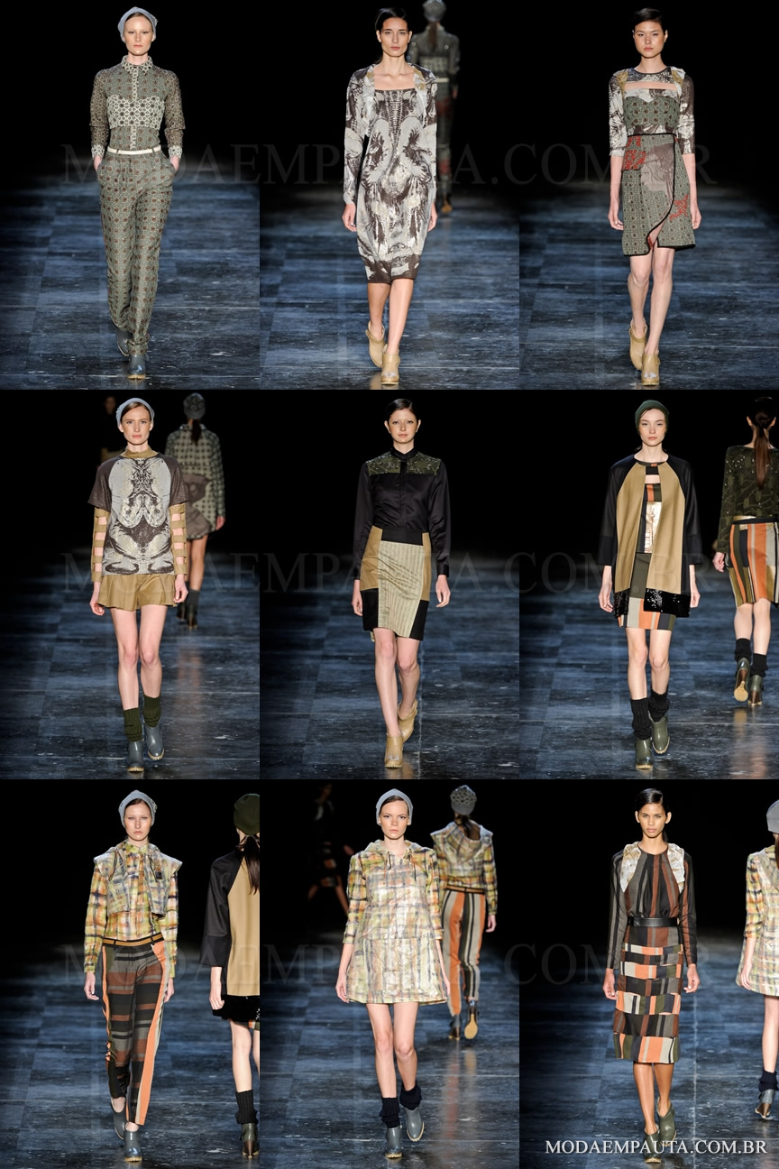 Fernanda Yamamoto no SPFW Inverno 2012