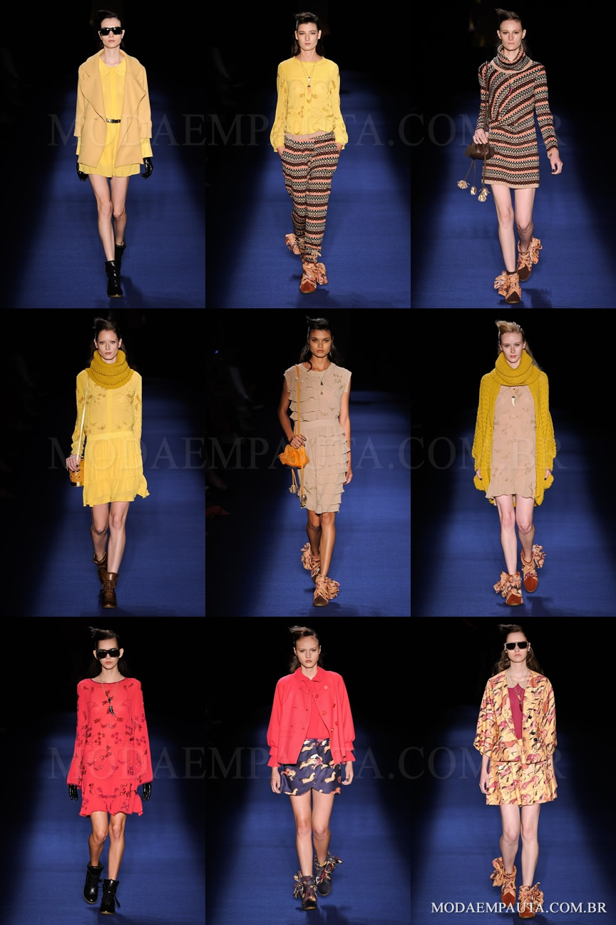 Desfile Juliana Jabour no SPFW Inverno 2012