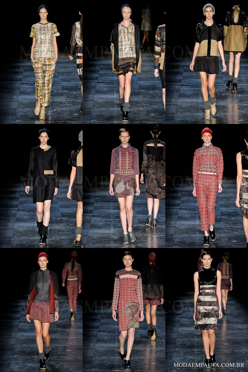 Fernanda Yamamoto no SPFW Inverno 2012