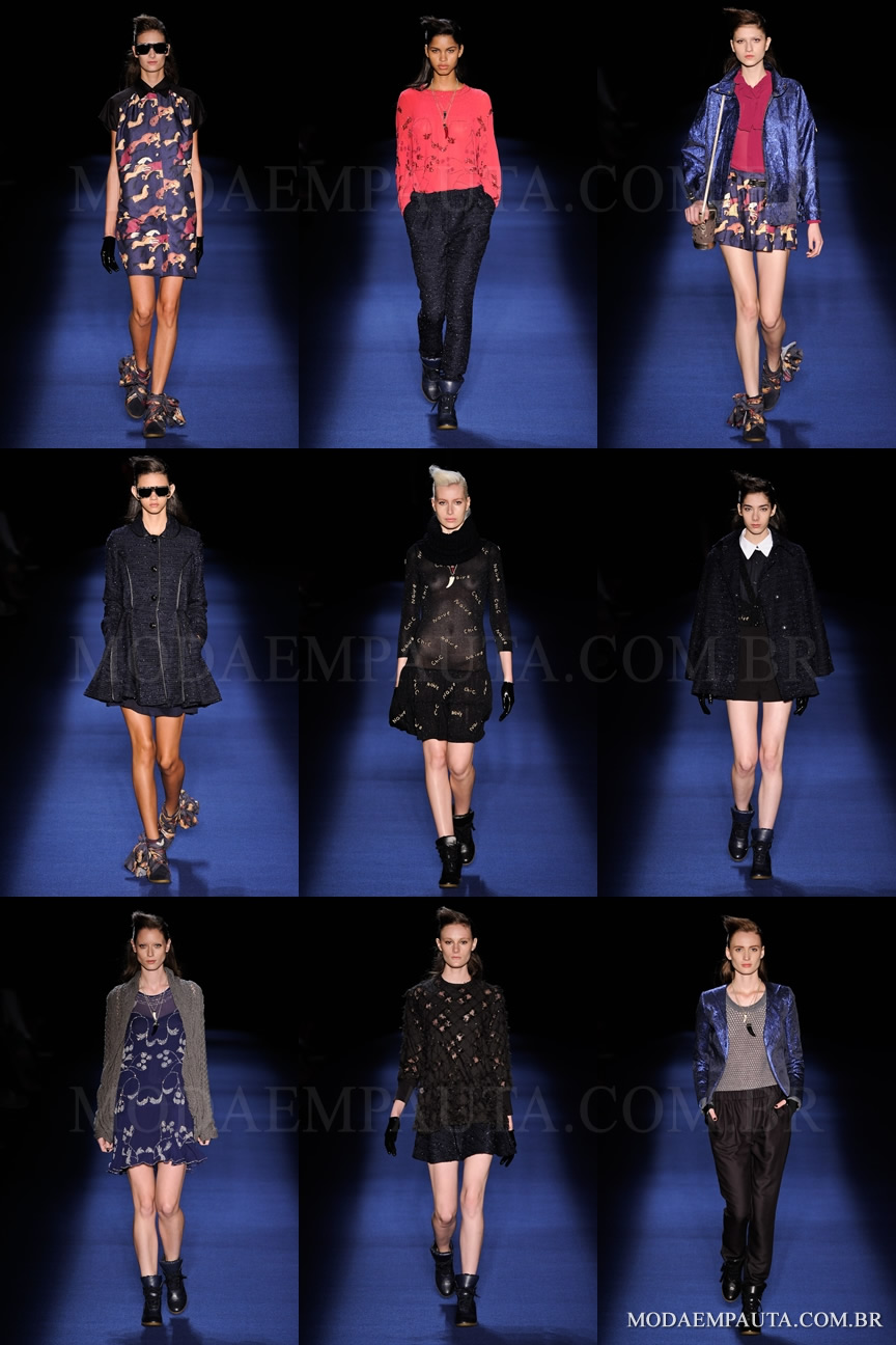 Desfile Juliana Jabour no SPFW Inverno 2012