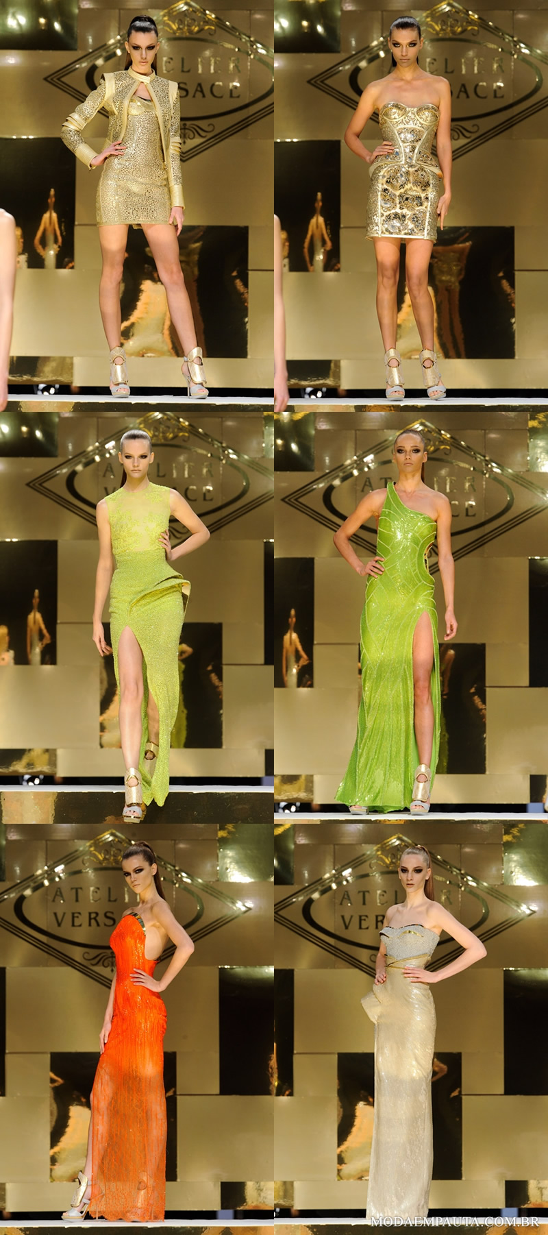 Versace Alta–Costura Verão 2012