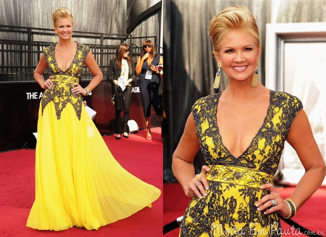 Nancy O'Dell look Oscar 2012