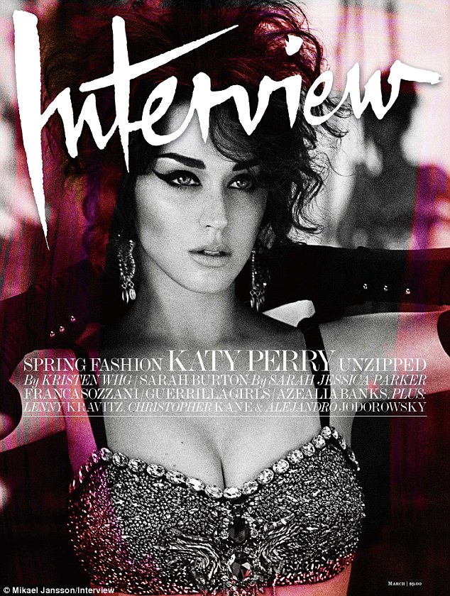 Katy Perry na capa da revista Interview Magazine