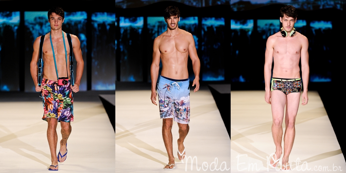 Blue Man - Fashion Rio Verão 2013