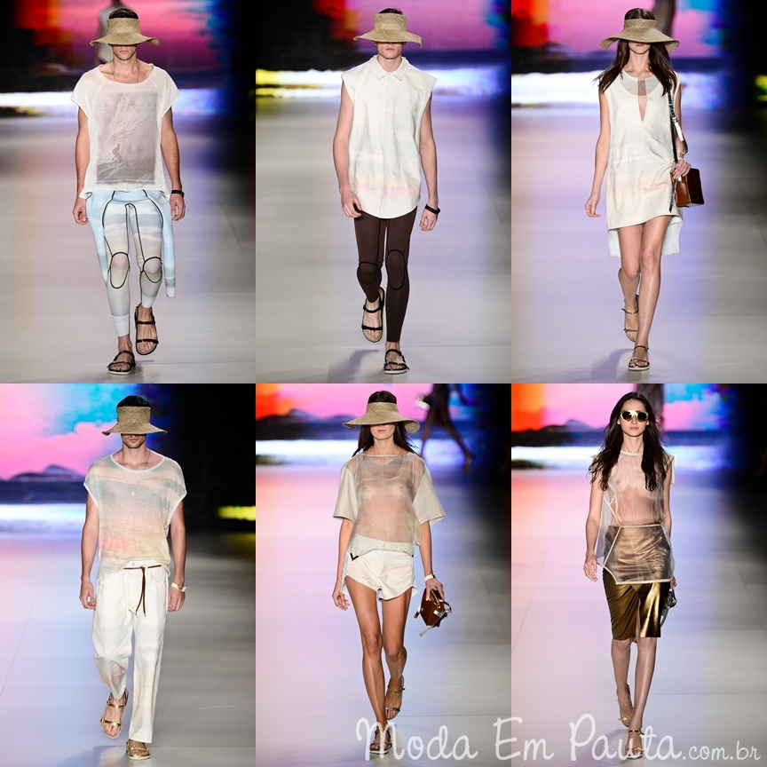 Desfile Osklen no SPFW verão 2013