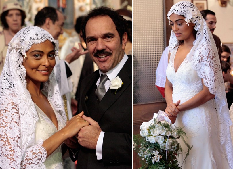 Gabriela (Juliana Paes) Vestida de noiva