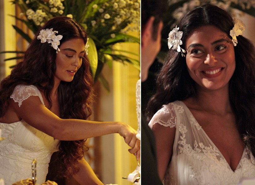 Gabriela (Juliana Paes) Vestida de noiva