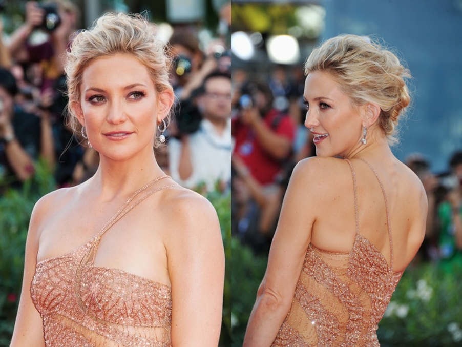 kate hudson + festival de veneza+ atelier versace