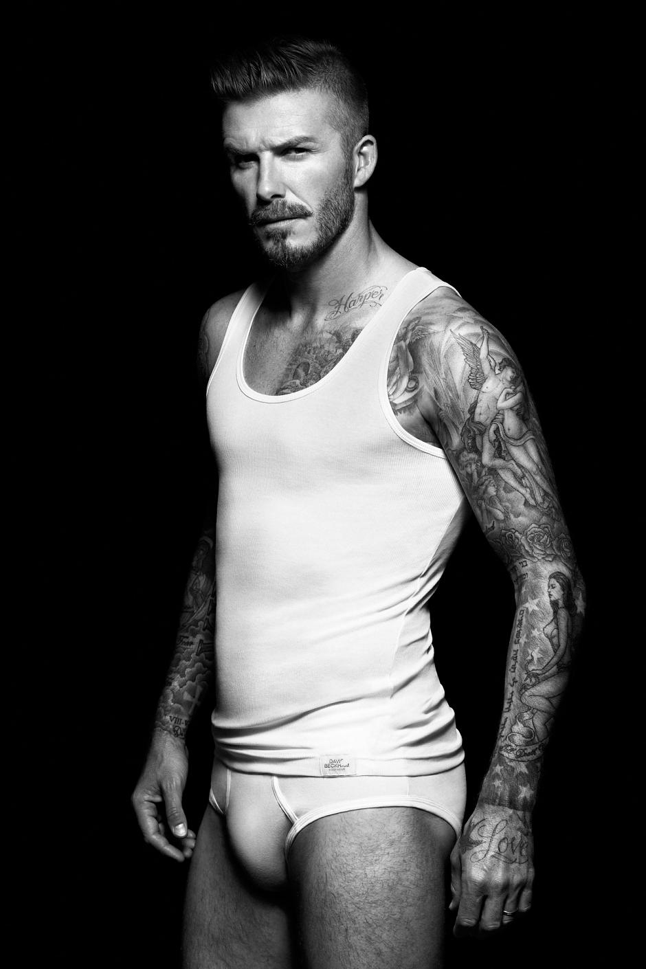 Foto David Beckham de cueca para a H&M 2012