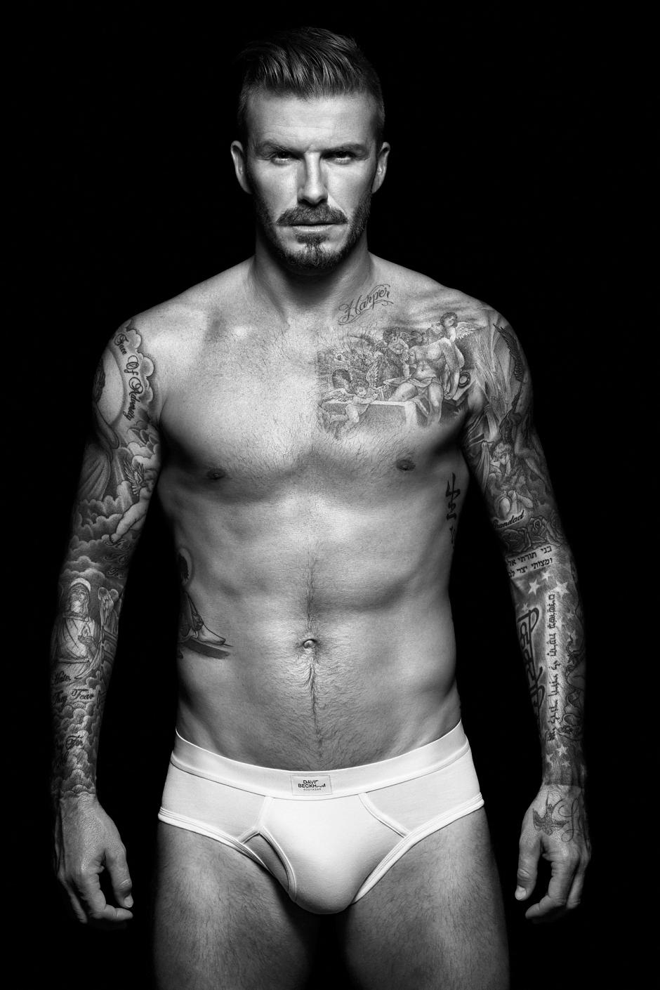 Foto David Beckham de cueca para a H&M 2012