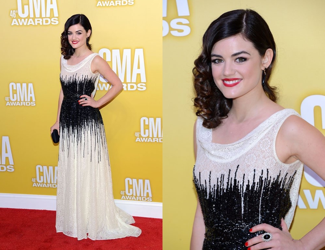 Look Lucy Hale CMA Awards 2012